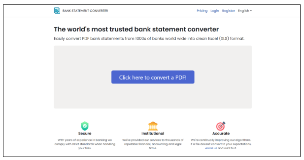  Bank Statement Converted tool