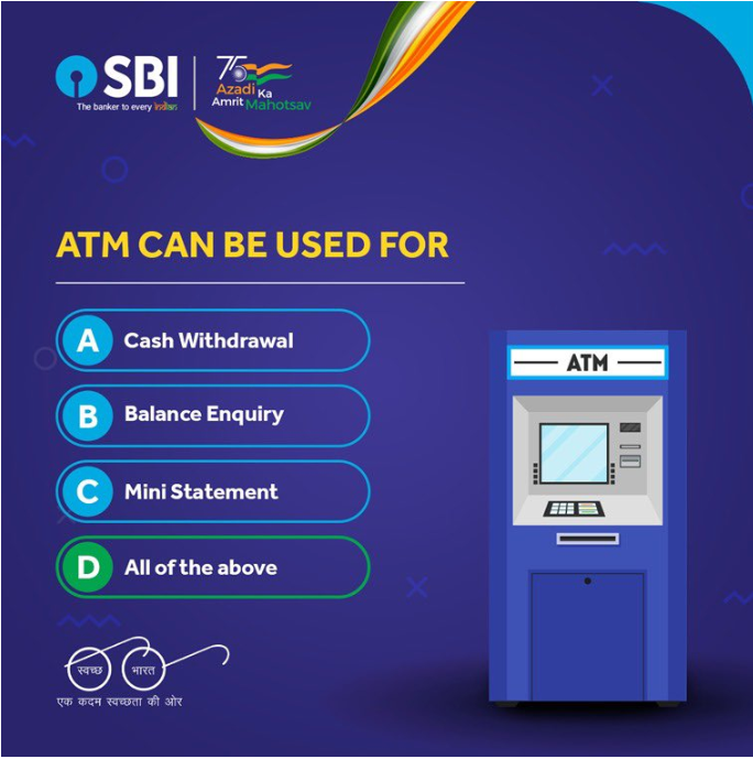 Using ATMs SBI